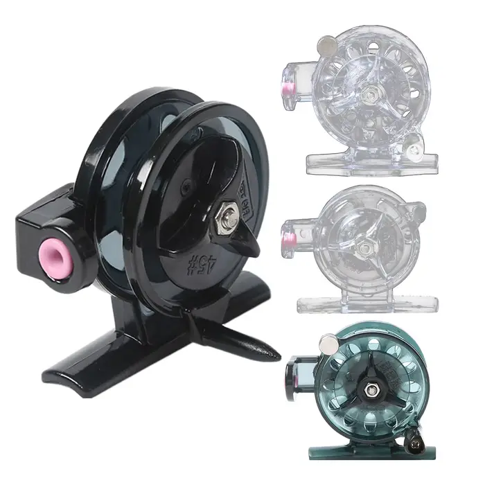 Moulinet Spinning Glace 45#/55# - Moulinet Casting Résistant pour Pêche Hivernale et Sportive
