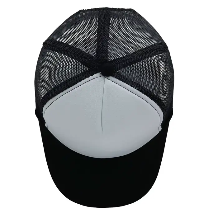 Casquette baseball mesh 5 panneaux logo personnalisable pêche sport snapback protection sol dad hat