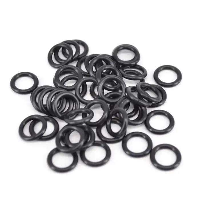50 anneaux caoutchouc noir pour alarmes de touche pêche, pods et barres - Accessoires pêche durable