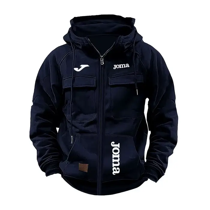 Veste pêche polaire homme Joma - Vêtement chaud avec multiples poches pour pêche hivernale