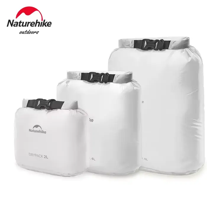 Sac compression étanche Naturehike 2L 4L 8L kayak pêche rafting natation léger compact