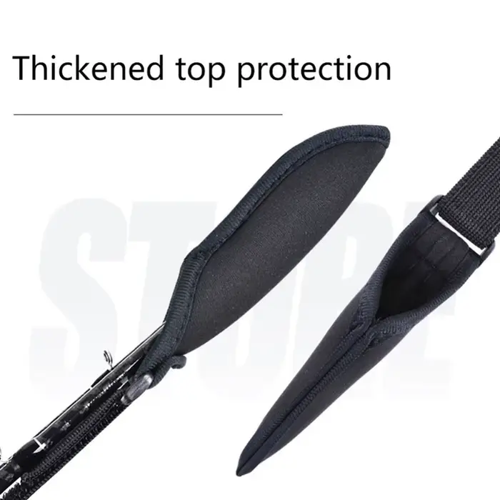 Sac de transport réglable pour cannes à pêche - Ceinture épaule portable protection