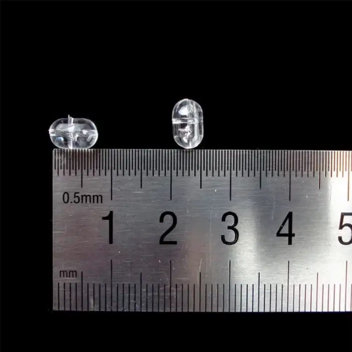 100 perles de pêche transparentes 47mm/50mm - Billes flottantes perles lumineuses accessoires