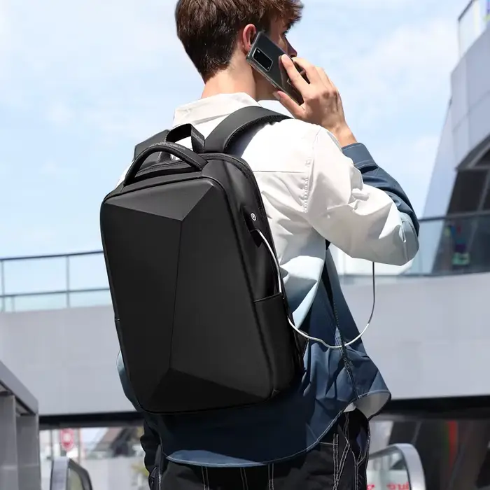 Sac à dos anti-vol étanche Fenruien avec chargeur USB pour ordinateur, école et voyage homme