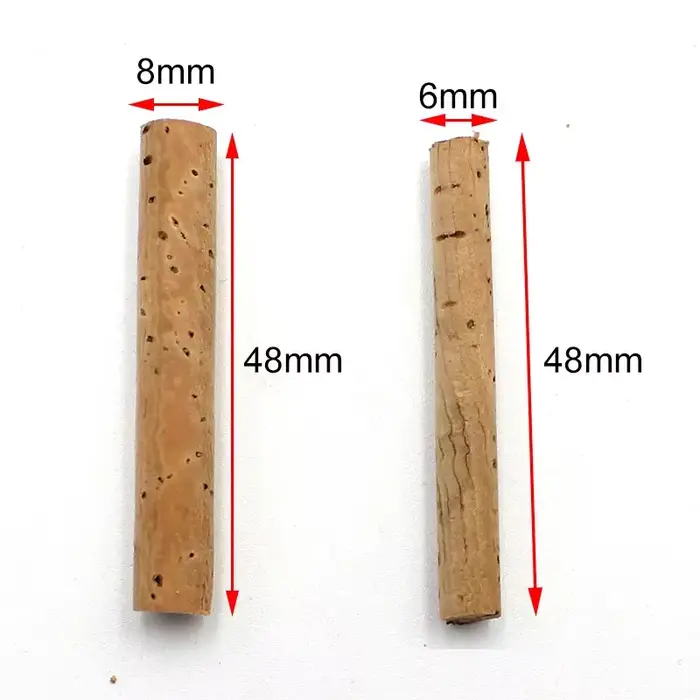 Bâtonnets liège 6mm/8mm pour augmenter flottabilité bouillettes carpe - accessoires pêche pop up