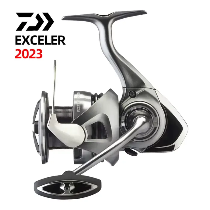 Moulinet de pêche Daiwa Exceller LT 2023, spinning ou baitcasting, eau douce et mer, 12kg de frein