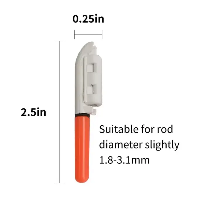 Lampe LED flottante amovible pour canne à pêche nuit étanche batterie longue durée