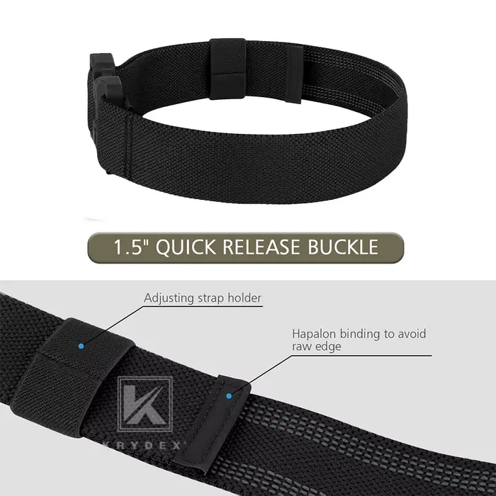 Sangle cuisse tactique KRYDEX avec boucle rapide pour holster de pêche et équipement