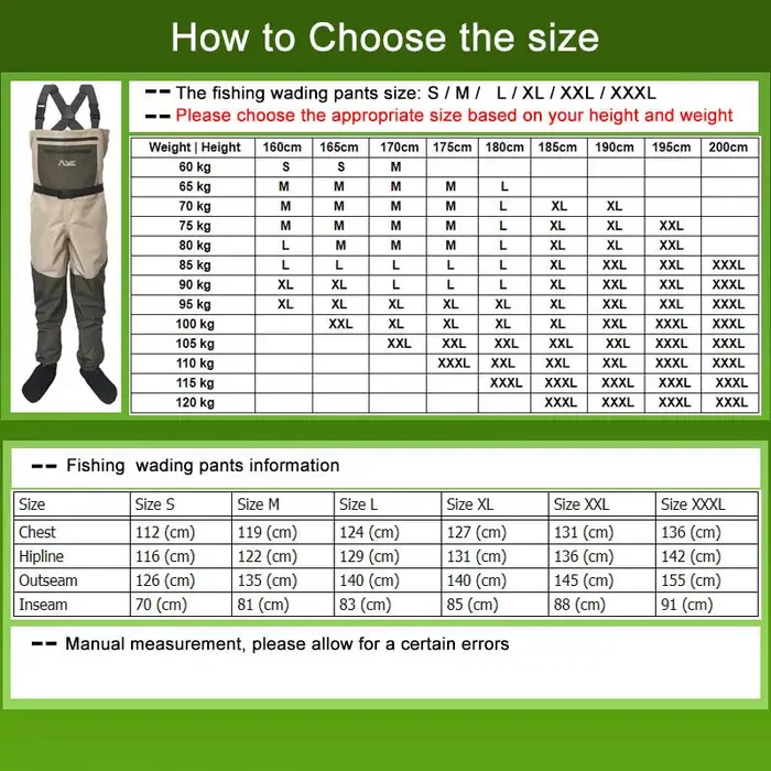 Waders de pêche respirants imperméables bottes de poitrine équipement pêche chasse travail extérieur