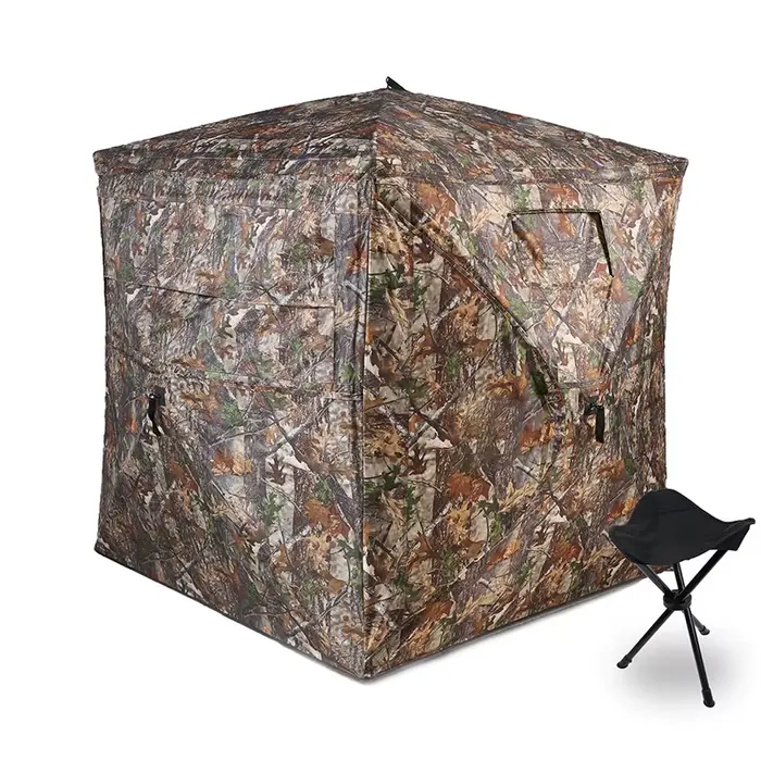 Affût de chasse pop-up 270° 2-3 personnes - Sac transport inclus pour chasse cerf et dinde