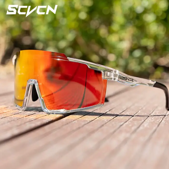 Lunettes de pêche photochromiques SCVCN - Vélo VTT - Outdoor hommes femmes UV400