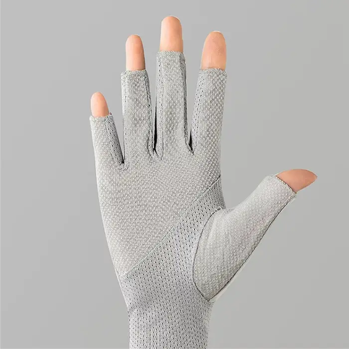 Gants de pêche anti-coupure un doigt protection renforcée contrôle canne matériaux durables