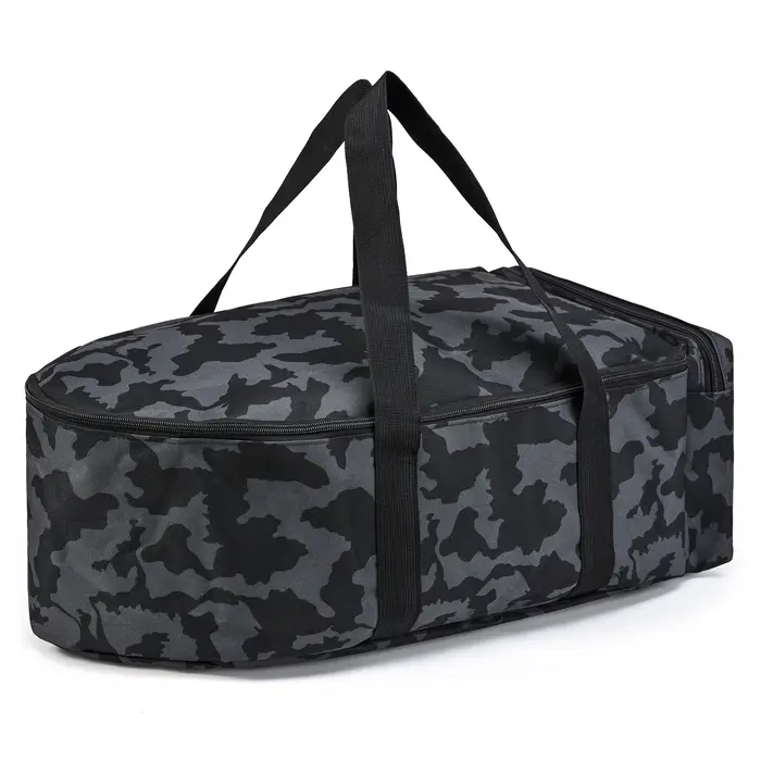 Grand sac transport bateau appâts pêche capacité XL imperméable 1000D Oxford pour bateau amorce