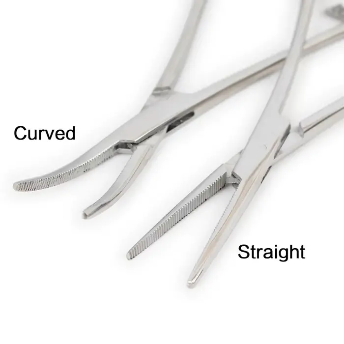 Pince coupe-fil pêche acier inoxydable 7 tailles décrocheur forceps ciseaux courbés outils accessoires