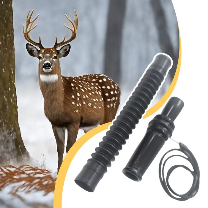 Équipement de chasse appel cerf portable - leurre aux sons réalistes jeunes et adultes