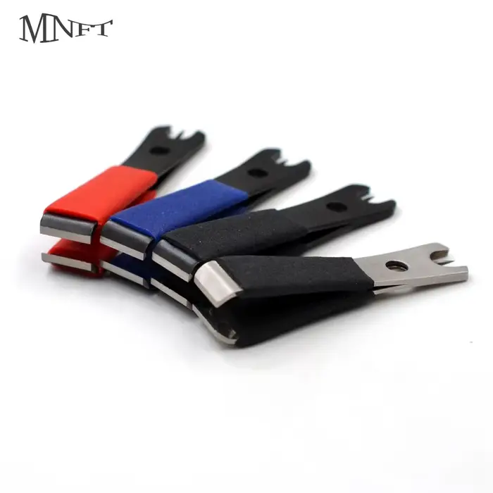 MNFT 1Pcs Fly Fishing Line Nipper Cutter Clipper with Eye Needle Fishing Tool