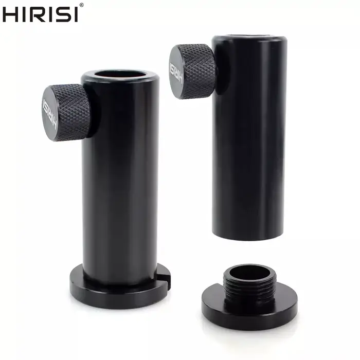 Support de canne en aluminium pour pêche à la carpe - Porte-canne réglable avec vis pour plateforme