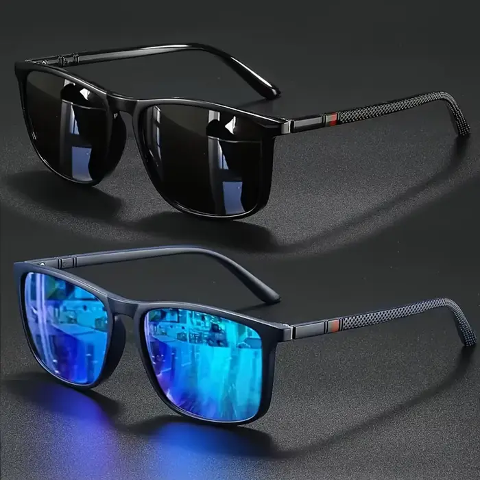 Lunettes de pêche polarisées vintage luxe pour homme et femme - Protection UV400 optimale