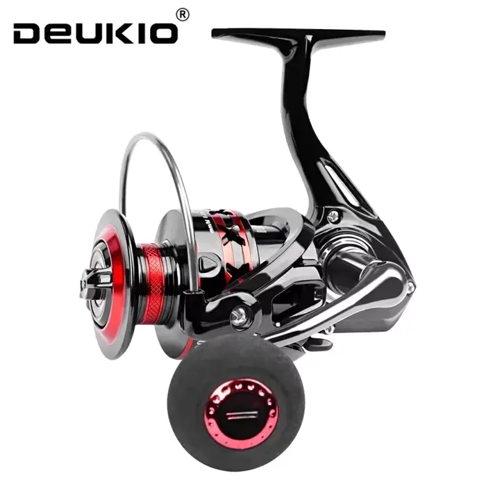 Moulinet de pêche DEUKIO 2000 à 7000, max drag 12KG, pour pêche en mer et eau douce