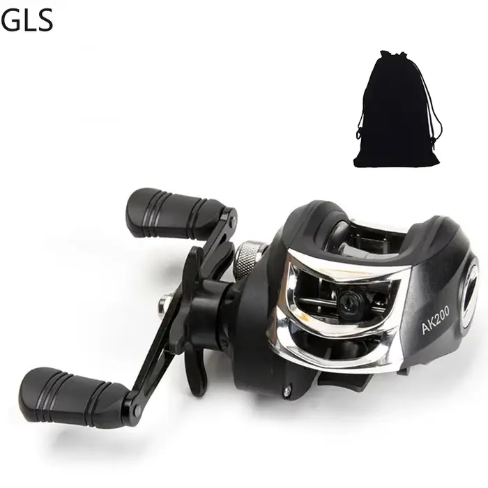 Moulinet pêche GLS 2026 frein magnétique 8kg pour pêche main gauche droite en eau douce et mer