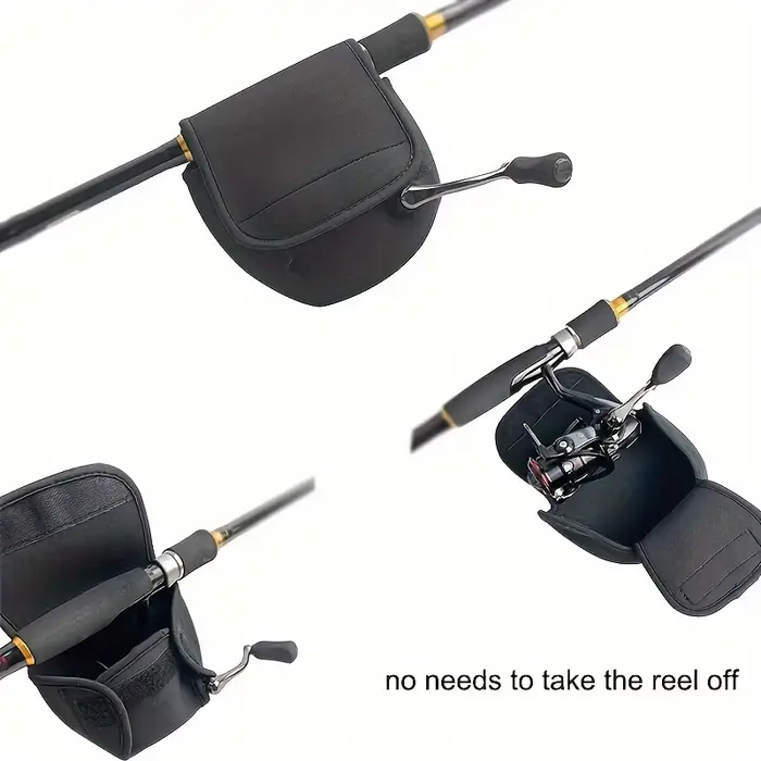 Housse de protection néoprène pour moulinet de pêche spinning - Étui étanche 1 ou 2 cannes