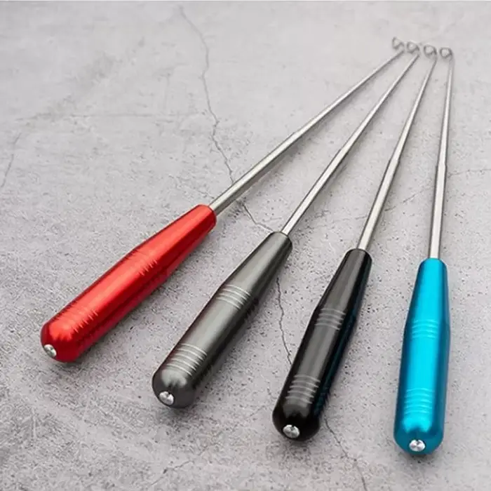 Décrocheur de hameçon en acier inoxydable - Outil de pêche portable pour décrochage rapide et sécurisé