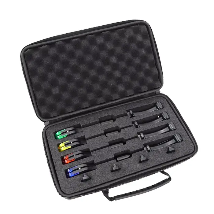 Support indicateur Hirisi B2011 lumineux pour alarmes de pêche - Base amovible réglable