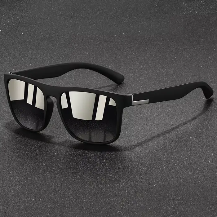 Lunettes soleil vintage carrées sport pêche conduite - Design luxe homme femme UV400