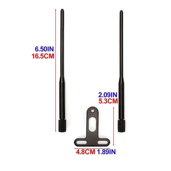 Barres anti-vent Hirisi SN5 pour détecteurs de touche - Accessoire pêche carpe anti-chute aluminium