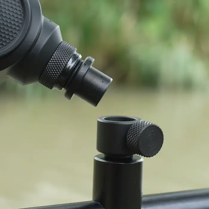 Hirisi 4 connecteurs rapides aluminium noir pour rod pod et supports - accessoires pêche carpe AQ208