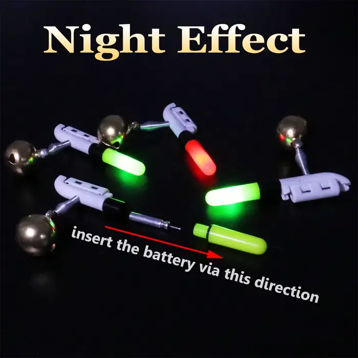 Alerte de touche lumineuse GOBAIT CR425 avec tige LED rechargeable USB pour pêche de nuit