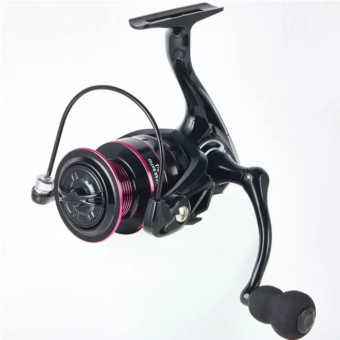 Moulinet spinning BILLINGS 1000-7000 frein 8-12KG avec bobine métal pour eau douce et mer