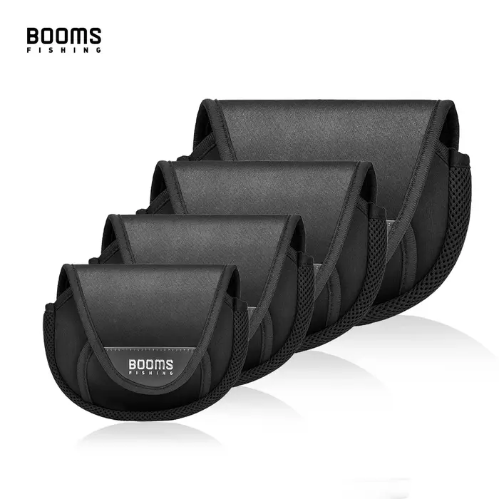 Housse de protection Booms Fishing RC2 pour moulinet - Étui anti-choc spinning et baitcasting