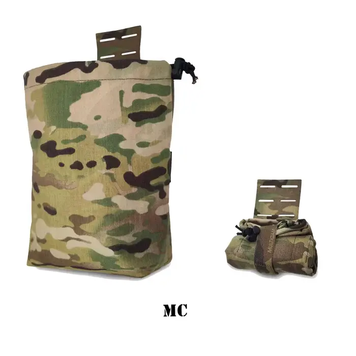 Pochette pliable tactique pêche - Sac recyclage déchets pliable KINETIC