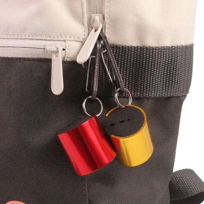 Support de canne à pêche clipable sur ceinture - Support métallique robuste pour pêche debout ou mobile