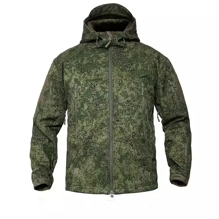 Combinaison assault camouflage EMR softshell polaire imperméable pour pêche et chasse