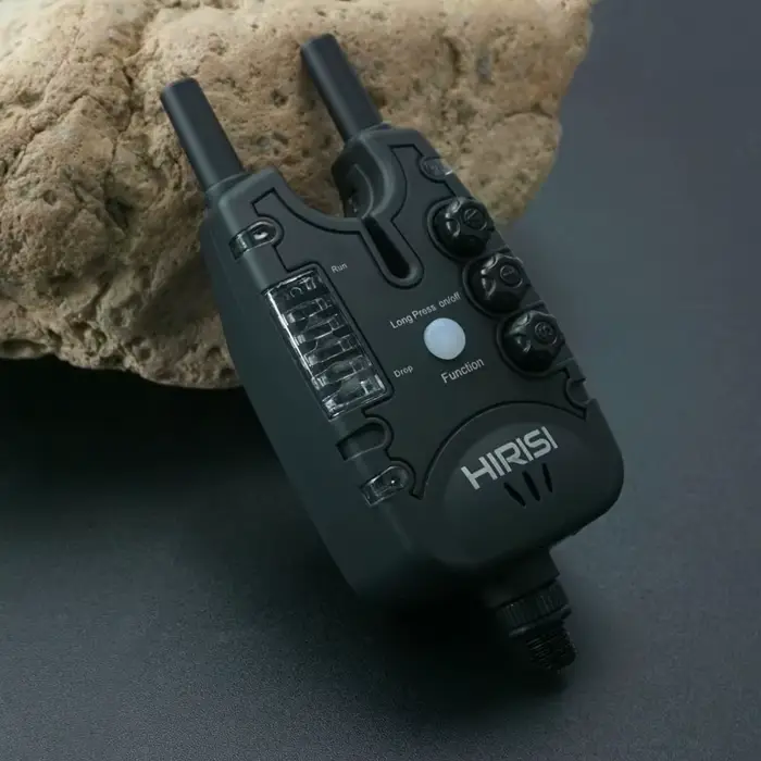Alarme de touche pour pêche à la carpe Hirisi B150, volume et sensibilité réglables avec LED