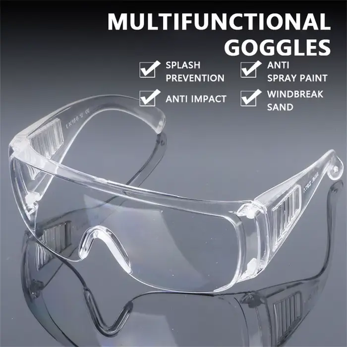 Lunettes de protection anti-UV et anti-impact pour pêche, sécurité navigation et bricolage