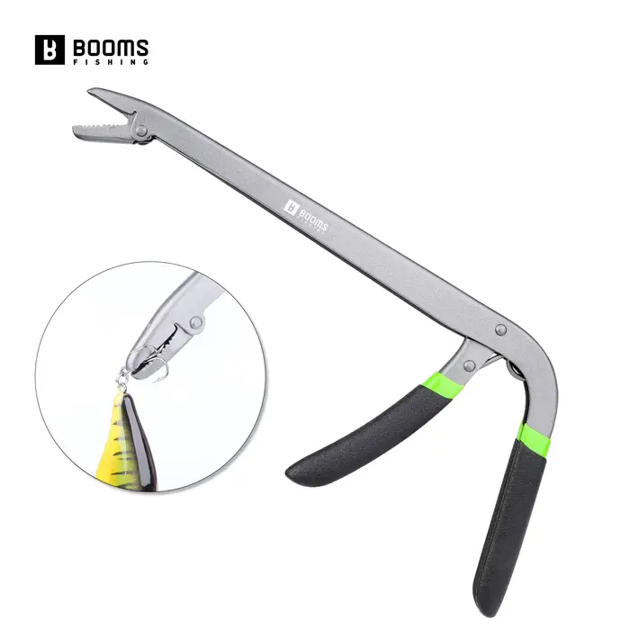 Décrocheur poissons acier carbone 25cm résistant corrosion pêche mer Booms R01