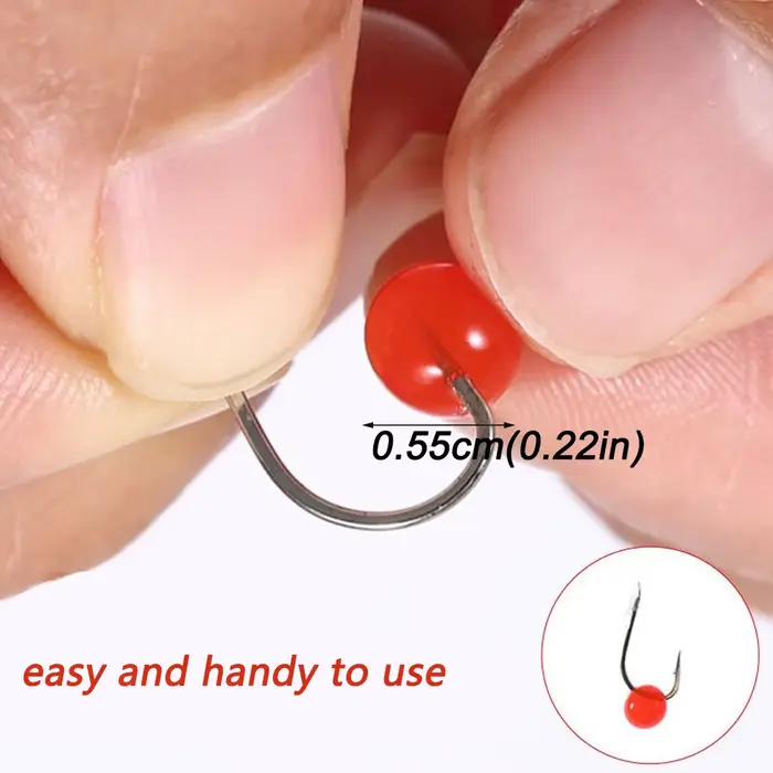 Jelly Lure 300PCS appât souple pour carpe - nourriture aquatique en perles aromatiques