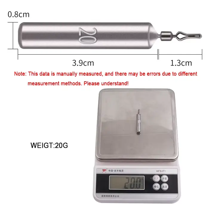 Plombs pêche 5 pièces 2.5g à 20g plombées connecteur souple pour leurres soft baits accessoires montage