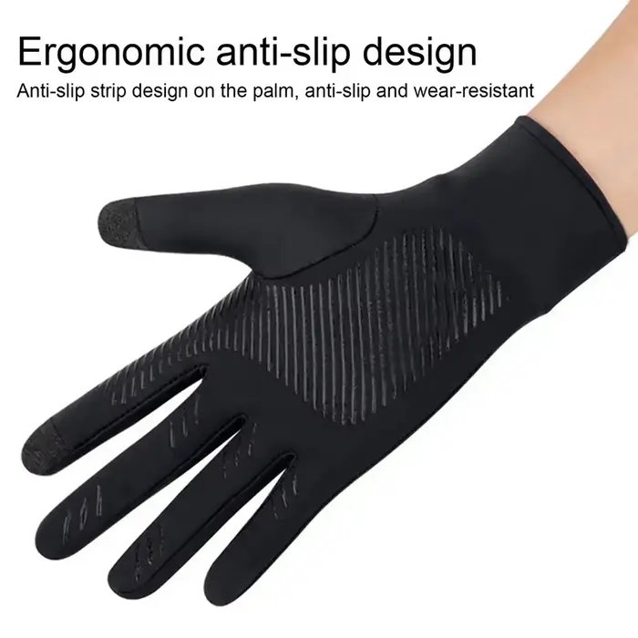 Gants pêche été anti-dérapants imperméables écran tactile protection UV pour pêcheurs actifs