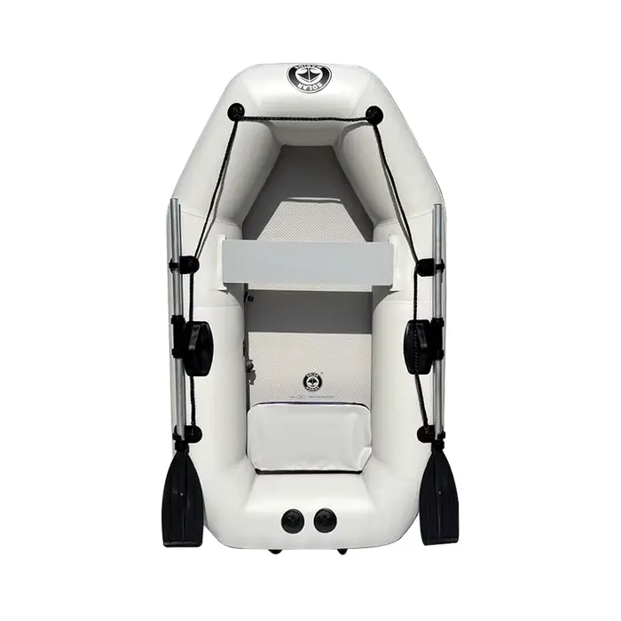 Bateau gonflable pêche 2m pliable PVC - Canoë kayak sport nautique adulte pour ski nautique