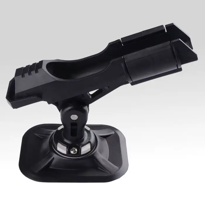 Support de canne à pêche A09016 pour bateau gonflable - Fixation universelle pour raft et kayak