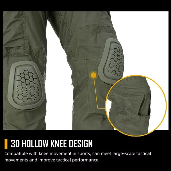 Pantalon combat pêche avec protections genoux pour pêche sportive intensive et compétition