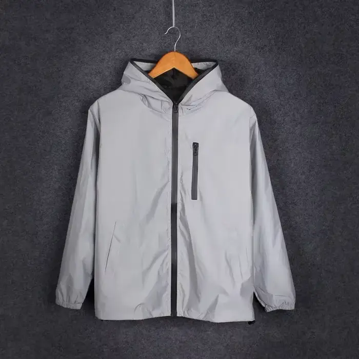 Veste réfléchissante unisexe brillante la nuit - Vêtement de sécurité pour pêche nocturne et urbaine