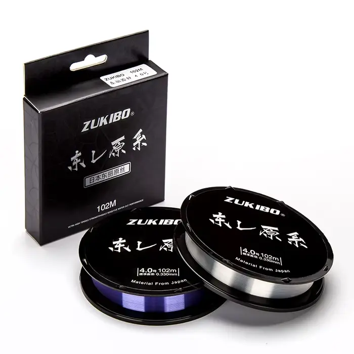 Ligne de Pêche Monofilament Toray 102M Nylon Fluorocarbon 1-16KG pour Pêche en Mer et Rivière