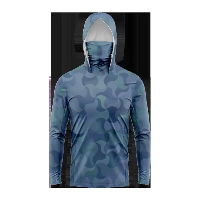 T-shirt manches longues pêche homme protection UV vêtement technique fishing respirant et confortable pour homme occasions spéciales de pêche et plein air
