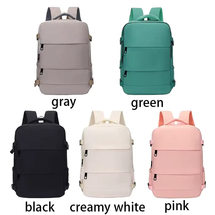 Sac à dos femme élégant léger pêche randonnée commute quotidien poches multiples réglable