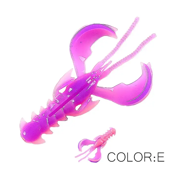 Leurre homard Supercontinent CRAZY 65mm/40mm - Appât souple crevette odeur sel wobblers